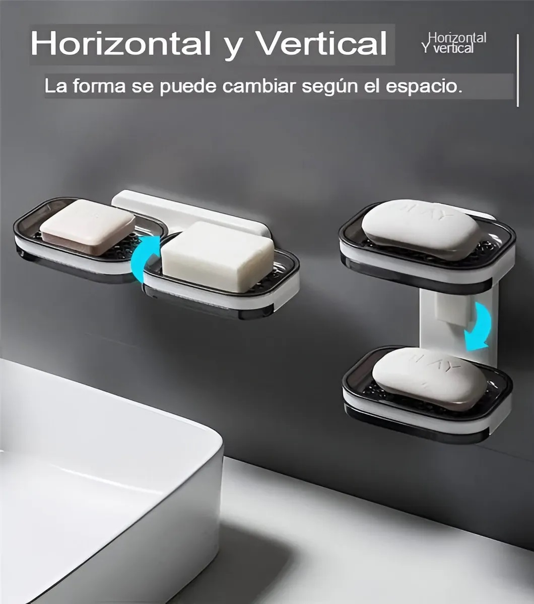 Miniatura 3 de Jabonera De Pared 2 Piezas